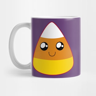 Another Cute Happy Candy Corn (Purple) Mug